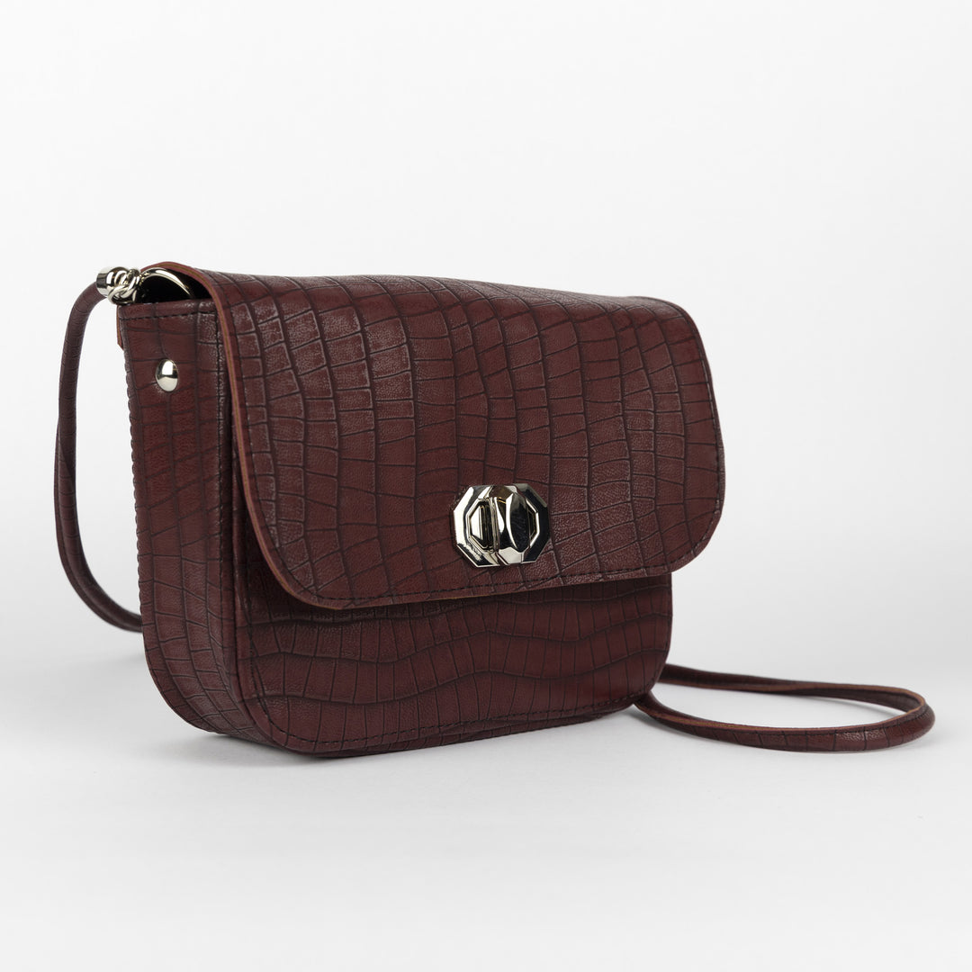 Ester Appleskin Bordeaux - Borsa a Spalla