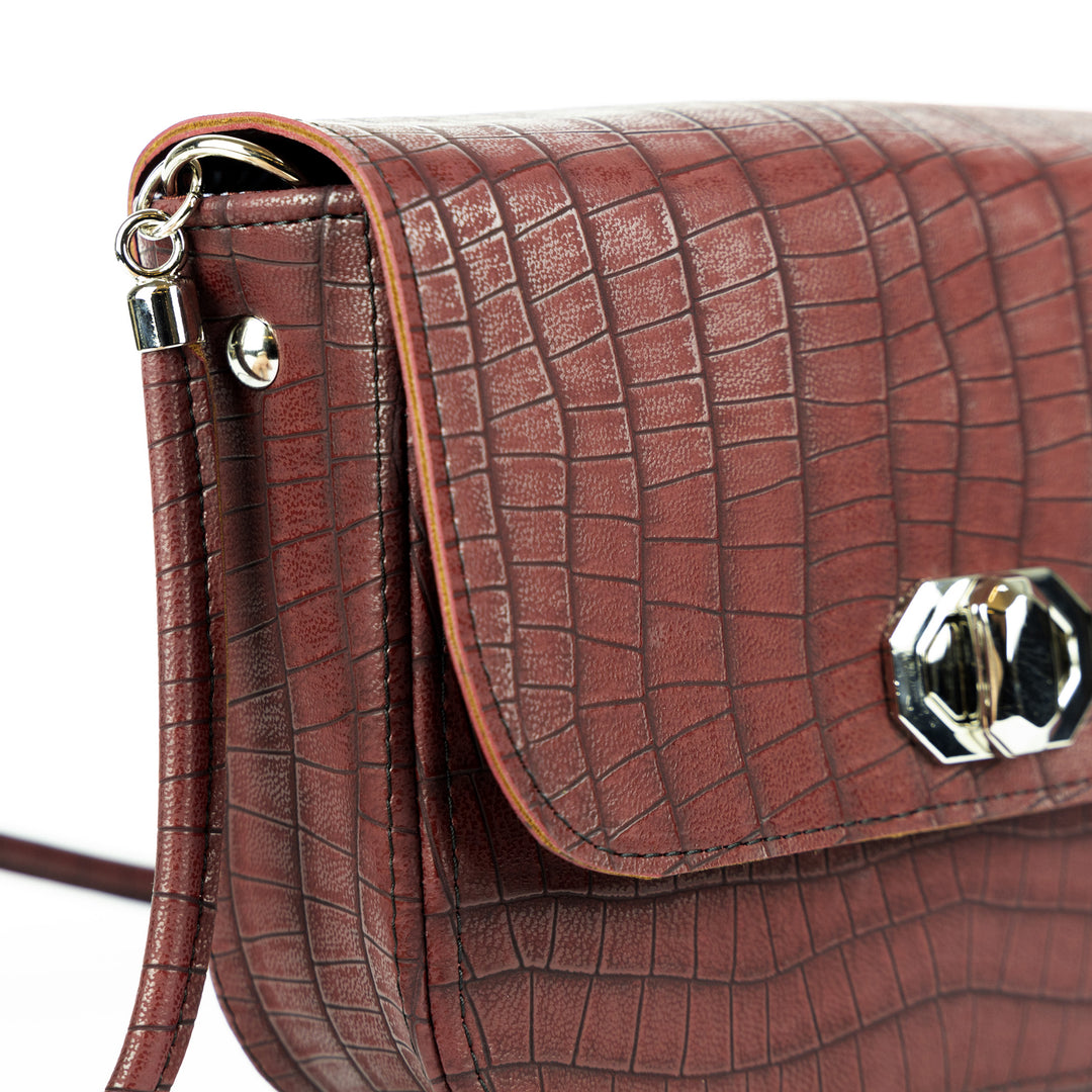 Ester Appleskin Bordeaux - Borsa a Spalla