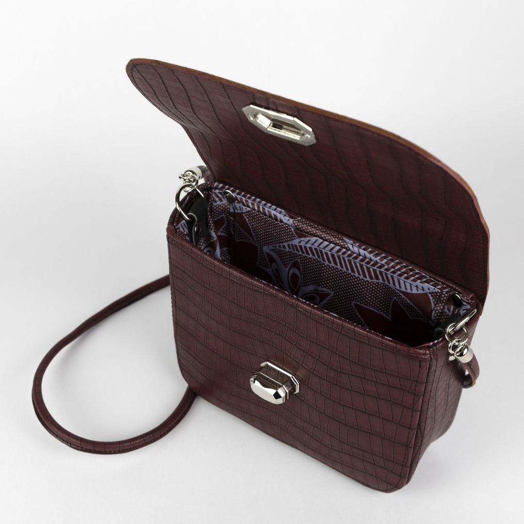 Ester Appleskin Bordeaux - Borsa a Spalla