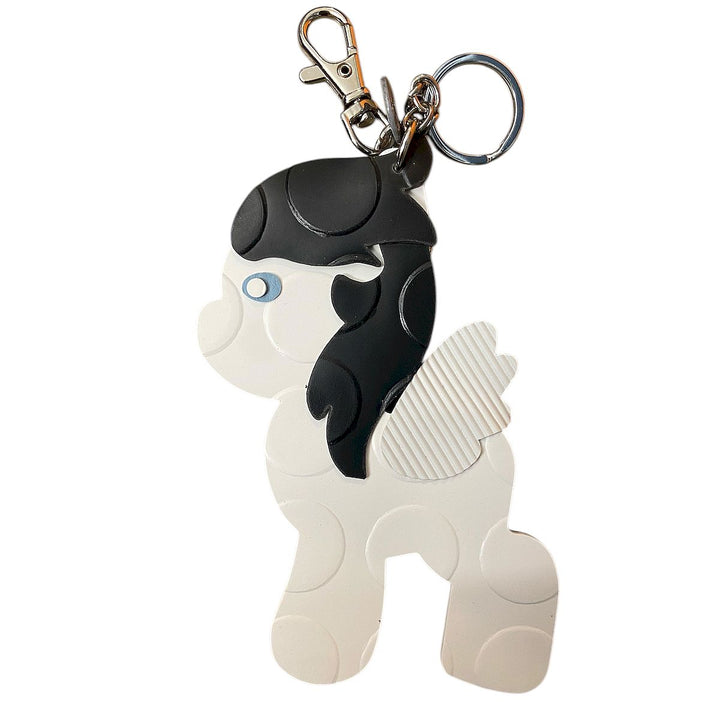 Charm per borsa Pegaso bianco