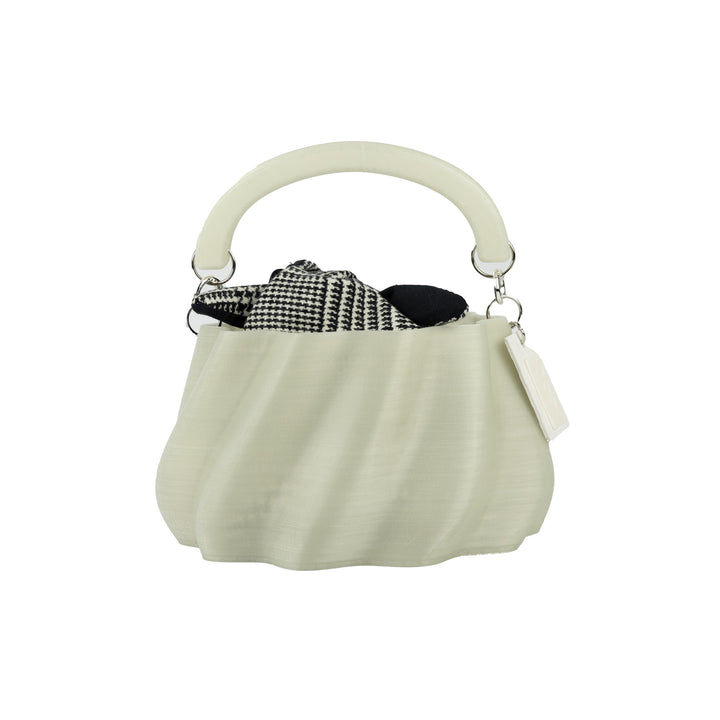 Meringue Bag, Borsa Stampata in 3D Iridescente